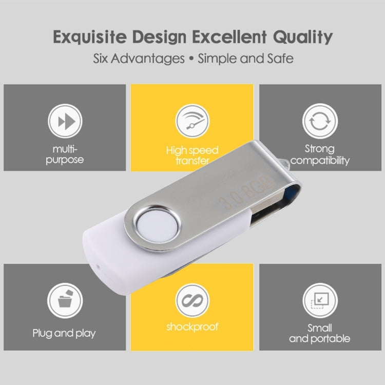 Флеш-накопитель USB Twister USB 3.0 на 8 ГБ
