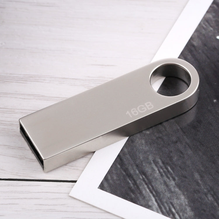 Металлический флеш-диск USB 2.0 на 16 ГБ