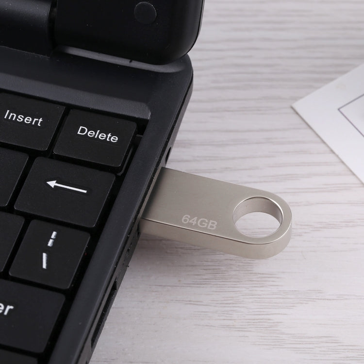 Металлический флеш-диск USB 2.0 на 64 ГБ