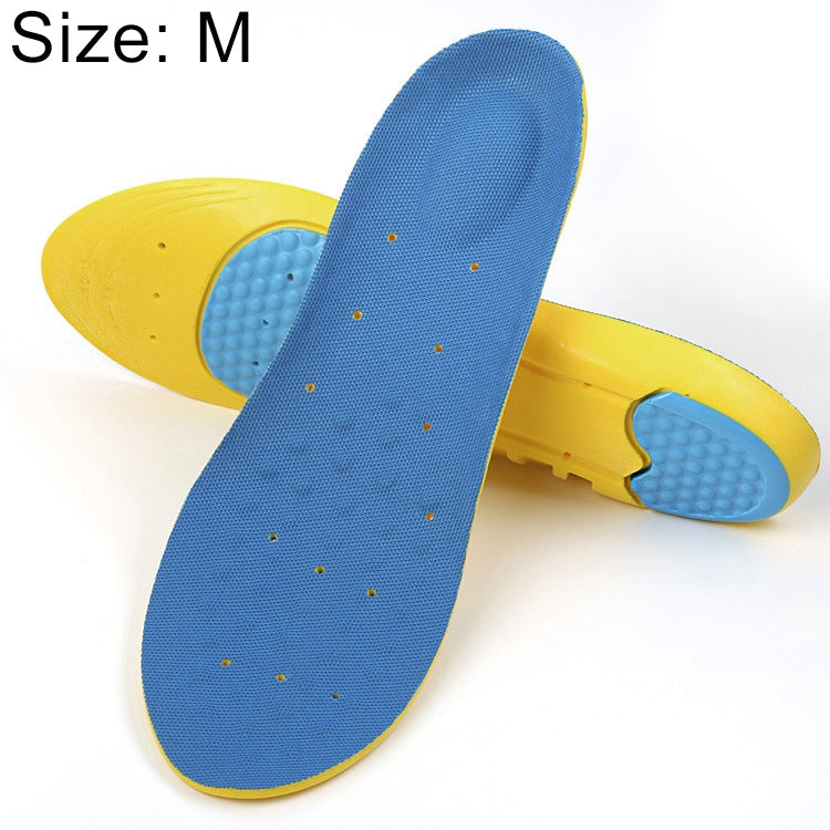 1 Pair Stretch Breathable Absorbent Deodorant Sports Tourism And Leisure Comfort Cushioning Insole, Size: M(38-40Yards)