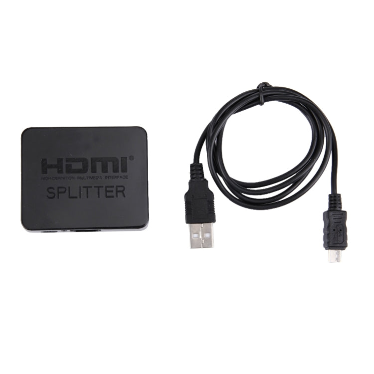 Разветвитель HDMI 4K Full HD 1080p, видео HDMI, коммутатор, усилитель с разделением 1x2, двойной дисплей для HDTV DVD PS3 Xbox