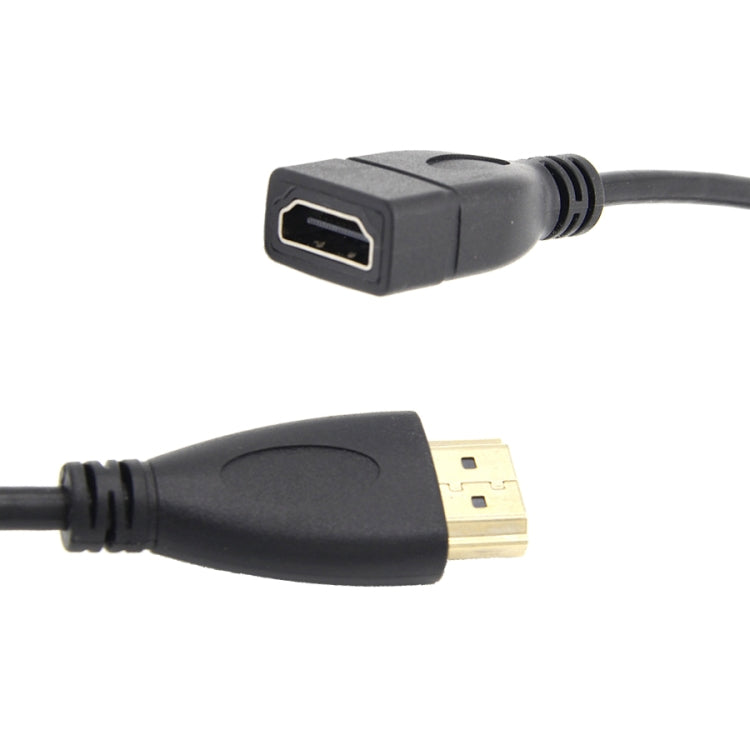 Спиральный кабель-адаптер HDMI (штекер HDMI) – HDMI (женский) с выдвижным коннектором. Спиральный кабель растягивается до 2,4 м.