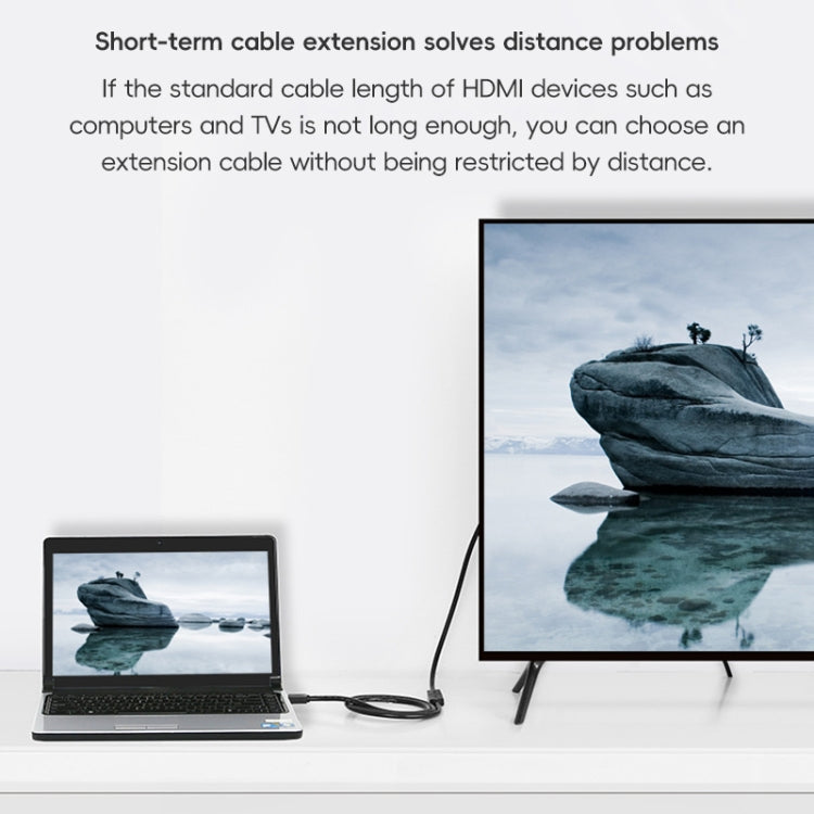 Спиральный кабель-адаптер HDMI (штекер HDMI) – HDMI (женский) с выдвижным коннектором. Спиральный кабель растягивается до 2,4 м.