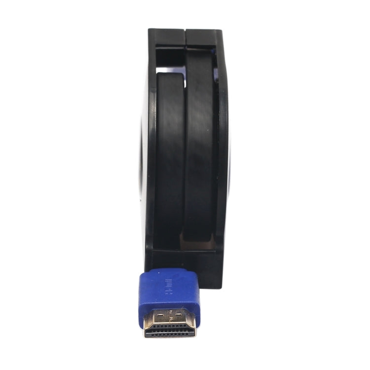 1,8-метровый плоский выдвижной кабель HDMI 1.4 (1080P) с позолоченными разъемами HDMI-штекер - HDMI-штекер