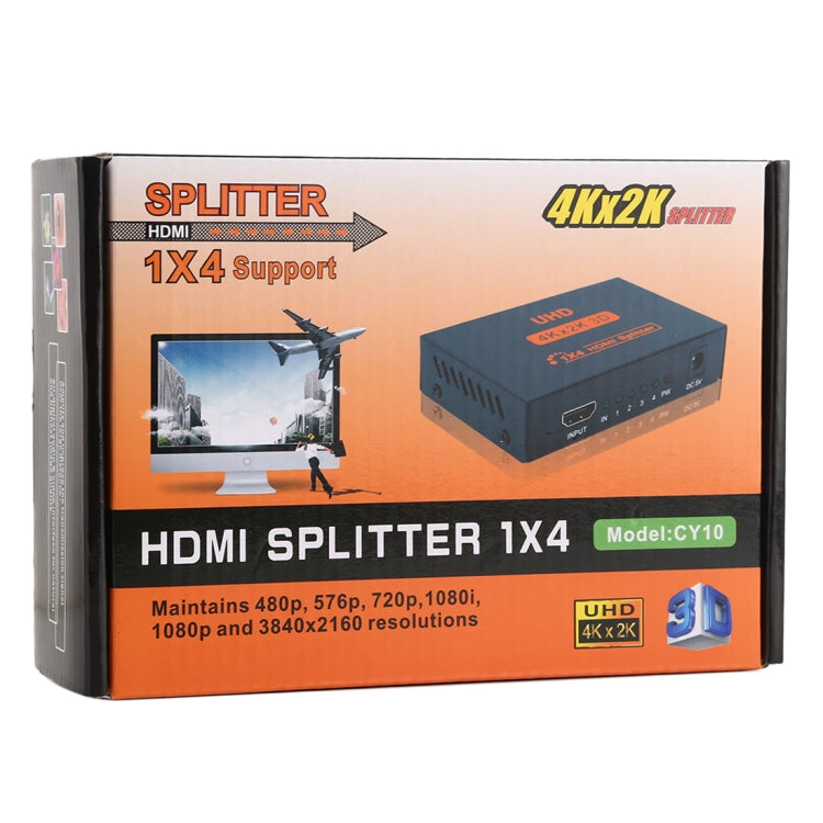 Разветвитель HDMI CY10 UHD 4K x 2K 3D 1 x 4