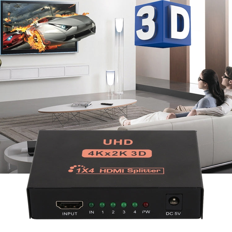 Разветвитель HDMI CY10 UHD 4K x 2K 3D 1 x 4