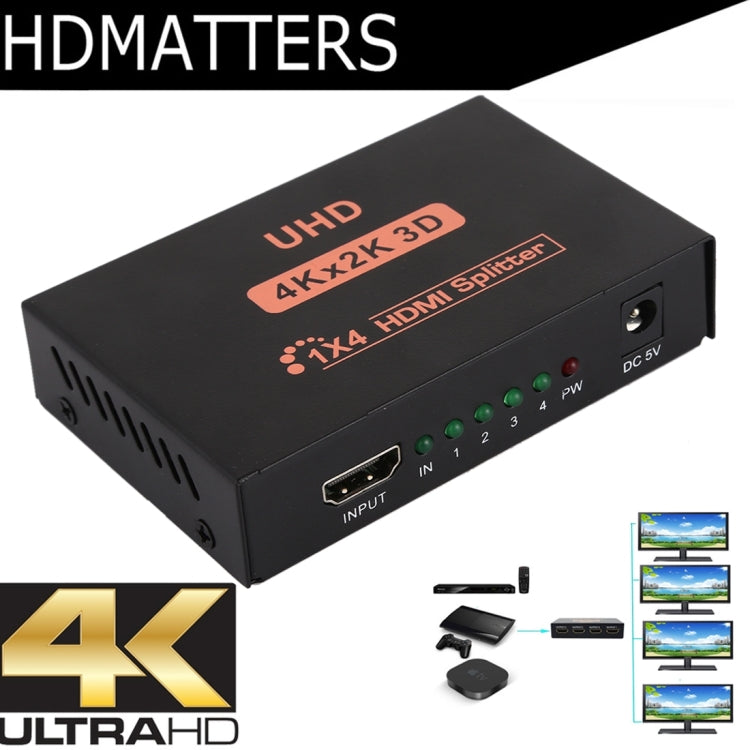Разветвитель HDMI CY10 UHD 4K x 2K 3D 1 x 4