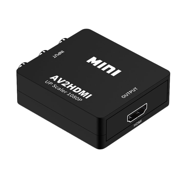 HOWEI HW-2105 Mini AV CVBS/L+R аудио-адаптер в HDMI, поддержка масштабирования 1080P