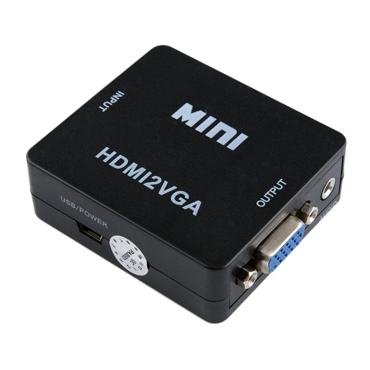 Видео-аудио-конвертер HOWEI HW-2109 Mini HDMI в VGA