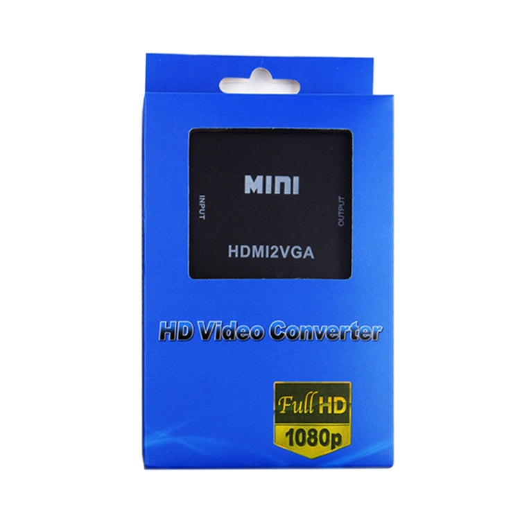 Видео-аудио-конвертер HOWEI HW-2109 Mini HDMI в VGA