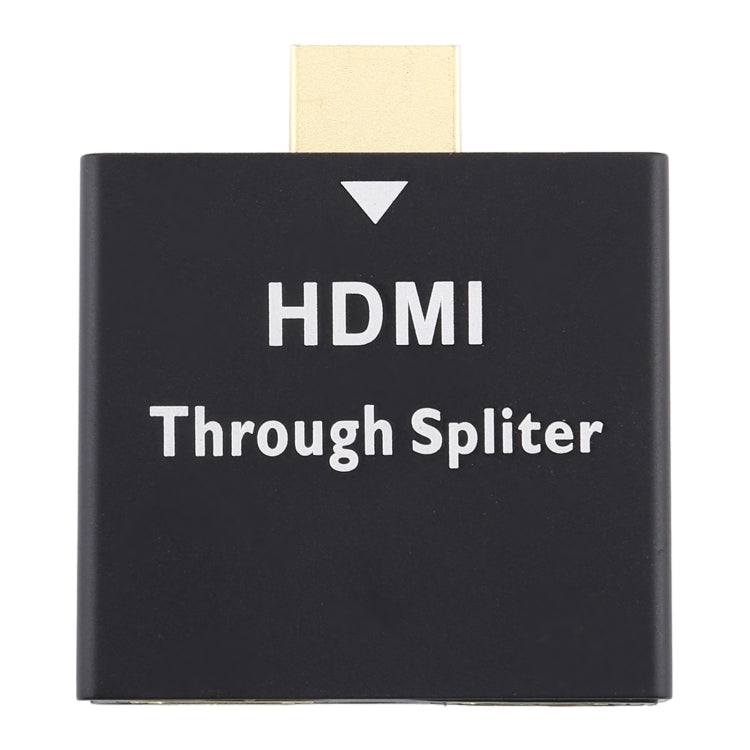 Проходной разветвитель HDMI из алюминиевого сплава 1 на 2