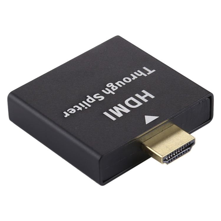 Проходной разветвитель HDMI из алюминиевого сплава 1 на 2