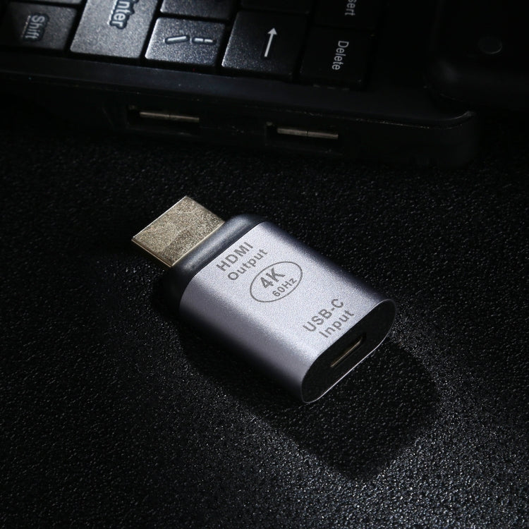 Адаптер Type-C / USB-C (мама) на HDMI (папа) из алюминиевого сплава