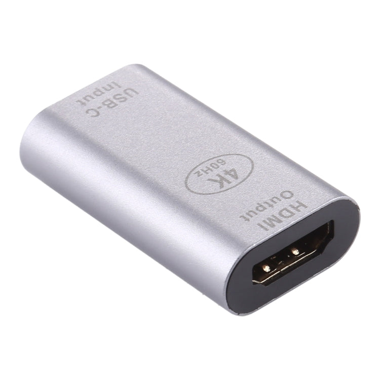 Адаптер Type-C / USB-C (мама) на HDMI (мама) из алюминиевого сплава