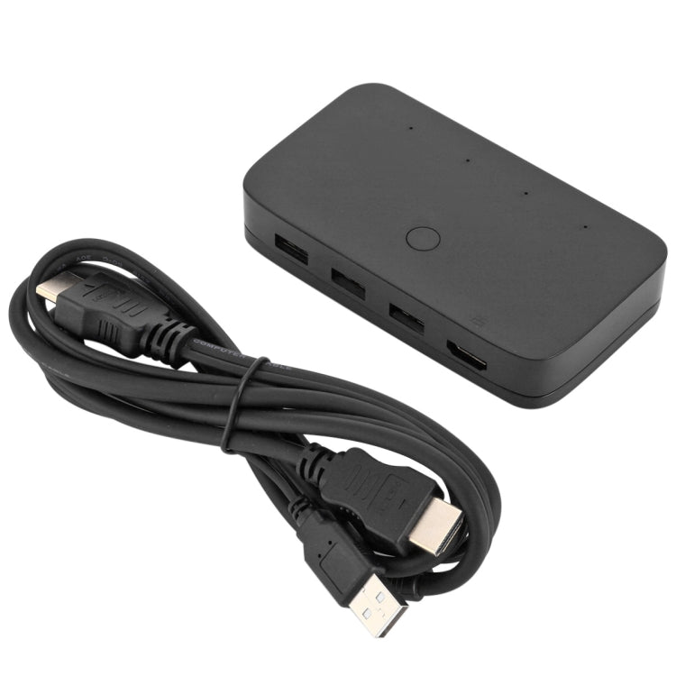 4x1 4Kx2K HDMI / USB / KVM-коммутатор