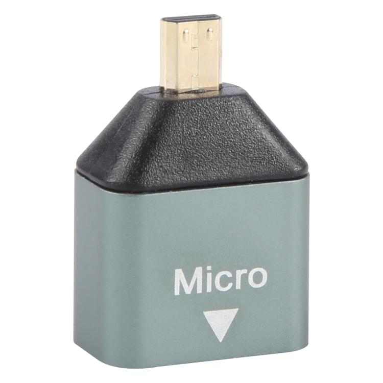Позолоченный адаптер Micro HDMI «папа» – HDMI «мама»