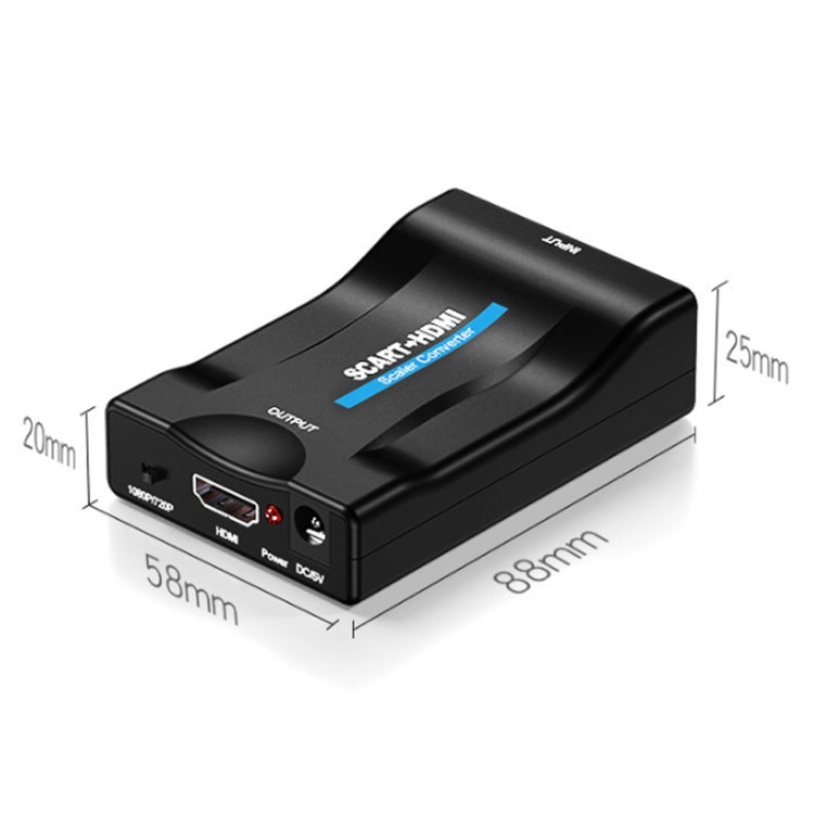 Конвертер SCART в HDMI HDTV1080P HD