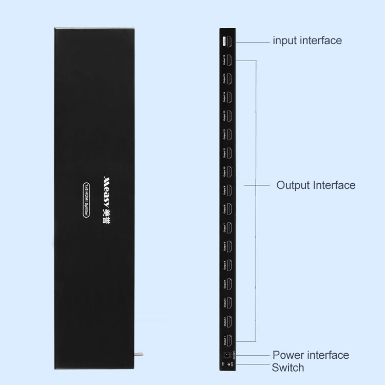 Measy SPH116 1 к 16 4K HDMI 1080P коммутатор с одновременным разделителем дисплеев