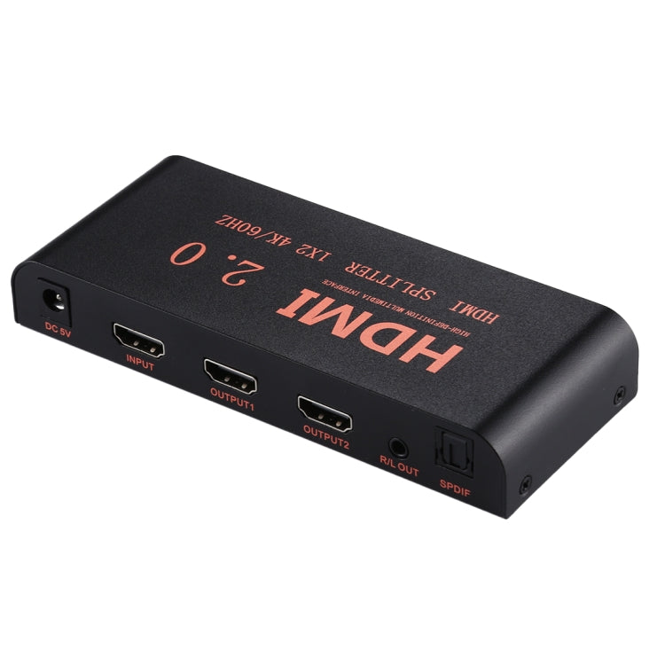 Разветвитель HDMI 2.0 4K/60 Гц CY-041 1X2, вилка ЕС
