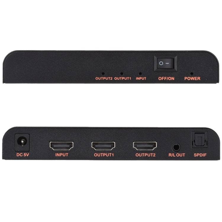 Разветвитель HDMI 2.0 4K/60 Гц CY-041 1X2, вилка ЕС
