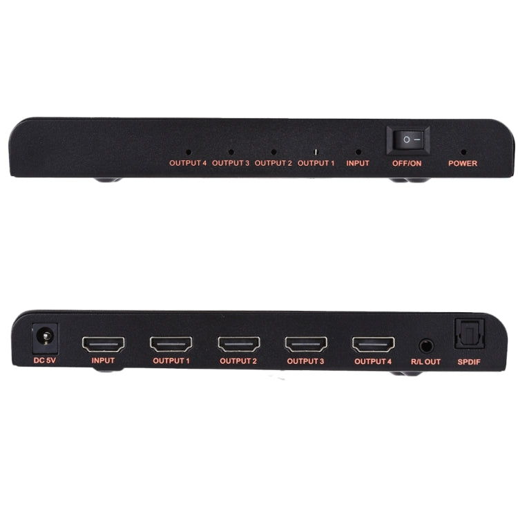 Разветвитель HDMI 2.0 4K/60 Гц CY-042 1X4, вилка ЕС