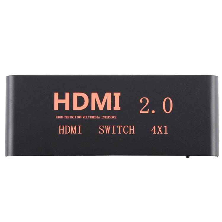 Коммутатор HDMI 2.0 4X1 4K/60 Гц с пультом ДУ, вилка ЕС