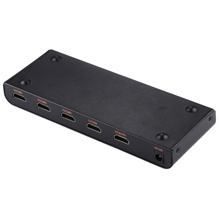 Коммутатор HDMI 2.0 4X1 4K/60 Гц с пультом ДУ, вилка ЕС