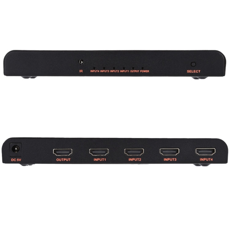 Коммутатор HDMI 2.0 4X1 4K/60 Гц с пультом ДУ, вилка ЕС