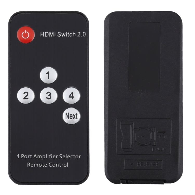 Коммутатор HDMI 2.0 4X1 4K/60 Гц с пультом ДУ, вилка ЕС