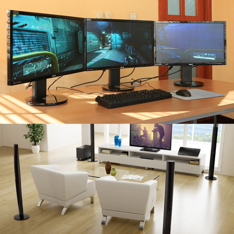 50 cm HDMI ligzda + HDMI ligzda uz USB 2.0 ligzdu adaptera kabelis
