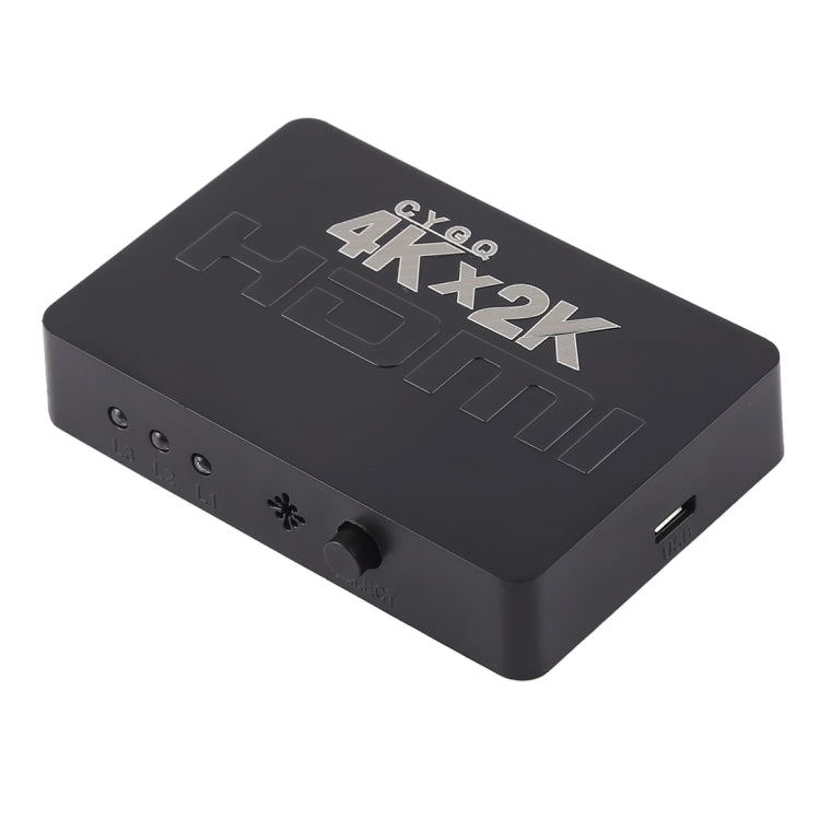 4K HDMI-коммутатор на 3 порта с пультом дистанционного управления