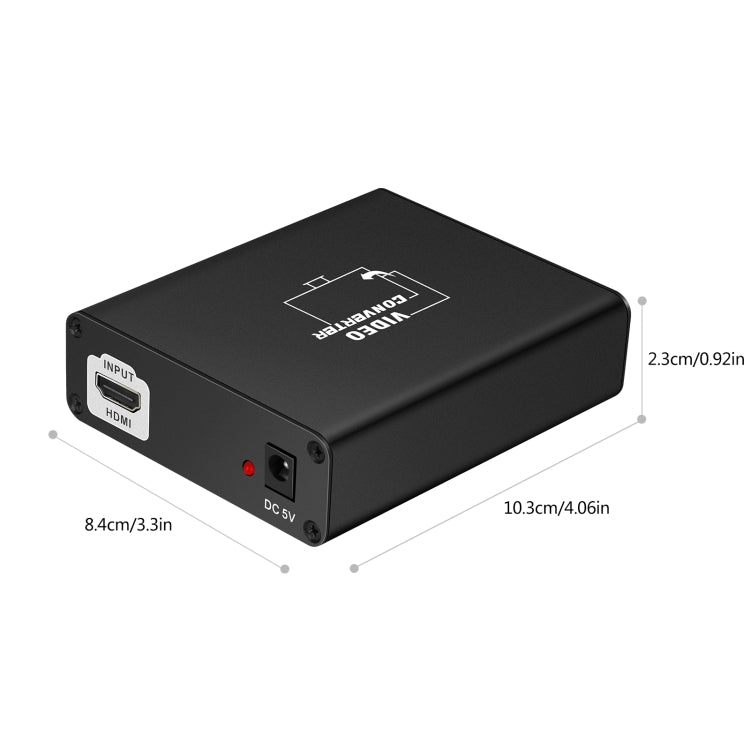 Видеоконвертер NEWKENG C8 HDMI в SCART