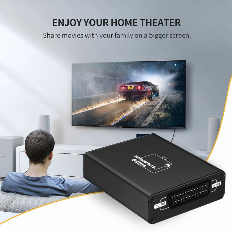 Видеоконвертер NEWKENG C8 HDMI в SCART