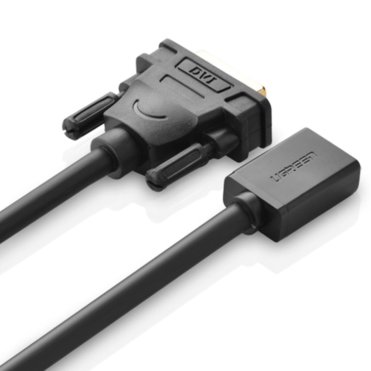 Двусторонняя линия обмена UGREEN DVI D(24+1) «папа» - HDMI «папа» HD 2K, длина: 1 м