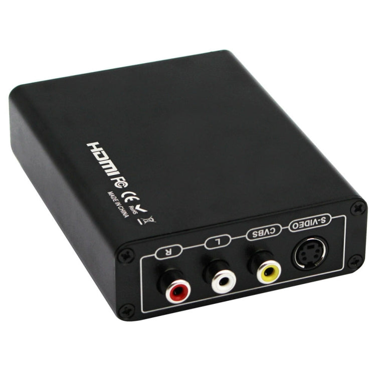 Преобразователь HDMI в композитный/AV S-Video, адаптер RCA CVBS/L/R Video Converter, вилка ЕС