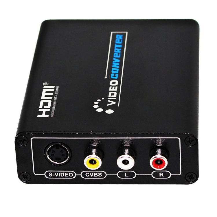 Преобразователь HDMI в композитный/AV S-Video, адаптер RCA CVBS/L/R Video Converter, вилка ЕС
