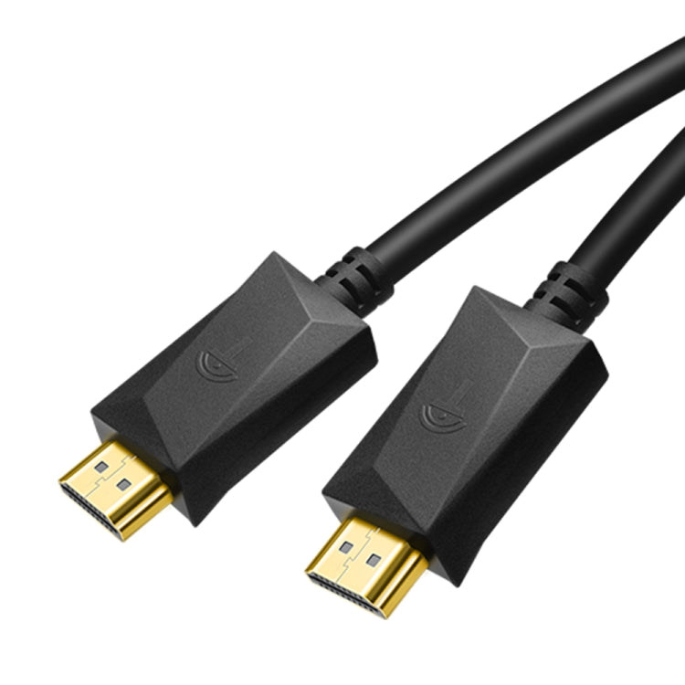 ROCKETEK HDMI01Y-2 HDMI 2.0 4K 30 Гц 3D HD позолоченный разъем HDMI-кабель для всех HDMI-устройств, длина: 2 м