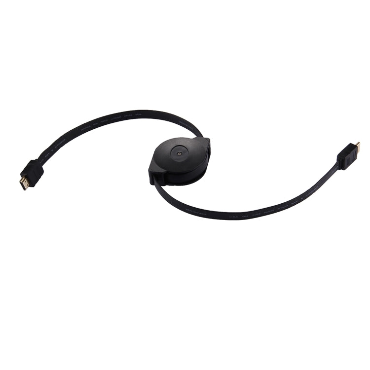 Выдвижной видео-аудио-кабель HDMI-HDMI-Men длиной 1 м с адаптерами Mini HDMI и Micro HDMI для HDTV-мониторов, проекторов, ПК, камер, планшетов и смартфонов