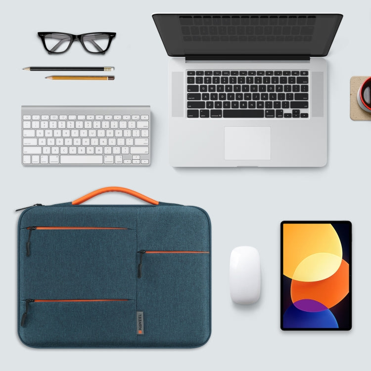 Чехол-портфель HAWEEL 15,0 дюймов на молнии для ноутбука Macbook, Samsung, Lenovo Thinkpad, Sony, DELL Alienware, CHUWI, ASUS, HP, ноутбуки с диагональю 15,0–16,0 дюймов