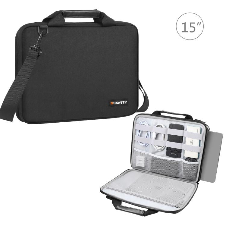 Портфель-сумка HAWEEL для ноутбука 15,0–16 дюймов, через плечо, для Macbook, Lenovo Thinkpad, ASUS, HP