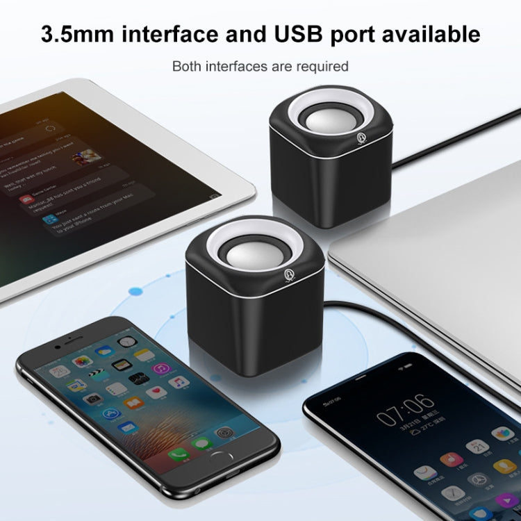 A1 Стандартная версия Миниатюрная проводная колонка высокой громкости с USB-управлением, длина кабеля: 1,1 м