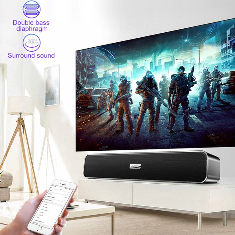 YINDIAO A36 Bluetooth 5.0 Smart Subwoofer, беспроводная компьютерная Bluetooth-колонка, стандартная версия Bluetooth
