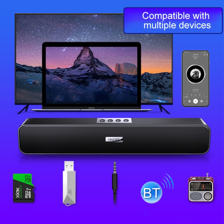 YINDIAO A36 Bluetooth 5.0 Smart Subwoofer, беспроводная компьютерная Bluetooth-колонка, стандартная версия Bluetooth