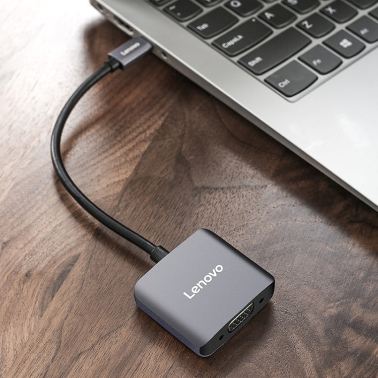 Оригинальный конвертер Lenovo C02 USB-C/Type-C в HDMI + VGA