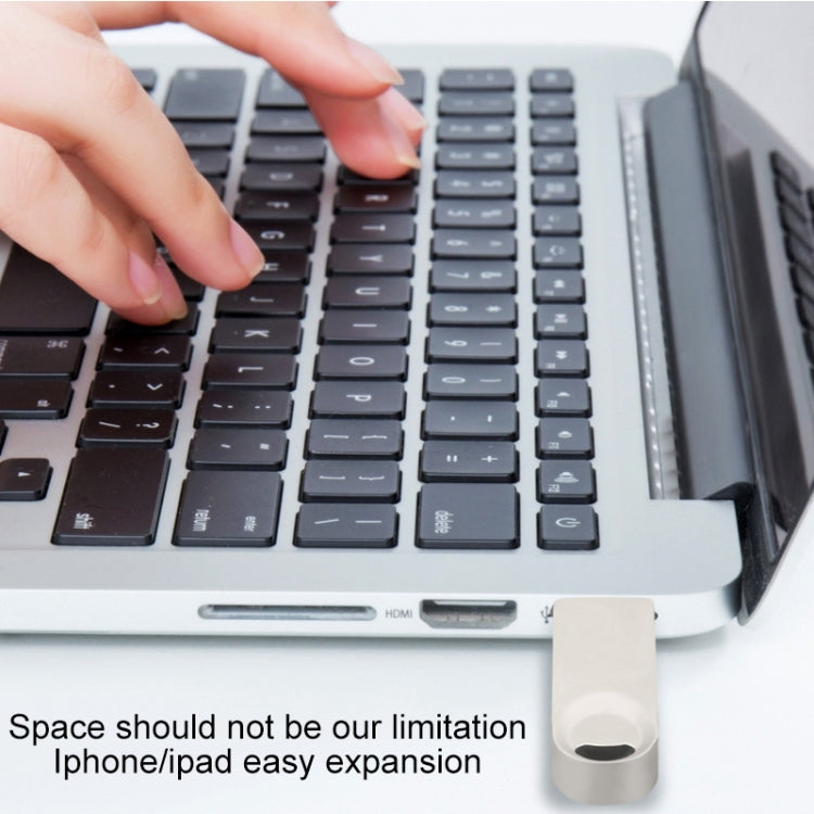 S29 3 in 1 32GB Micro USB + USB + 8 Pin Interface Metal Twister Flash Disk