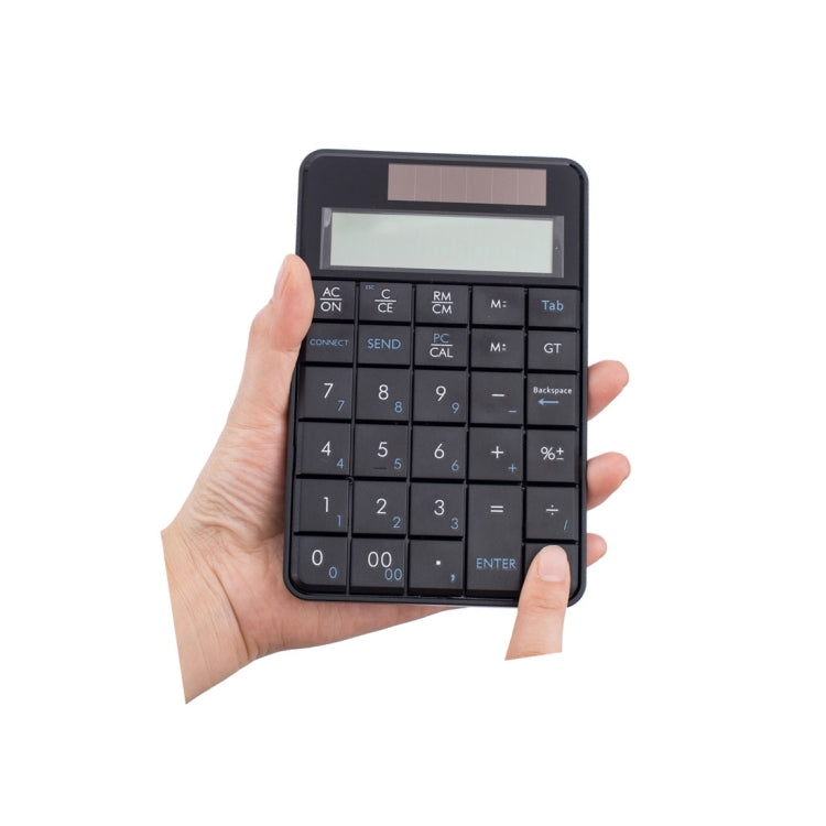 MC-56AG 2 vienā 2.4G USB bezvadu ciparu tastatūra un kalkulators ar LCD displeju