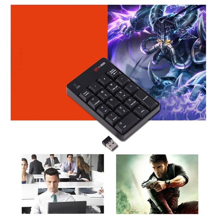 MC Saite SK-51AG 2 в 1 2.4G USB цифровая беспроводная клавиатура и мини-калькулятор для ноутбука или настольного ПК