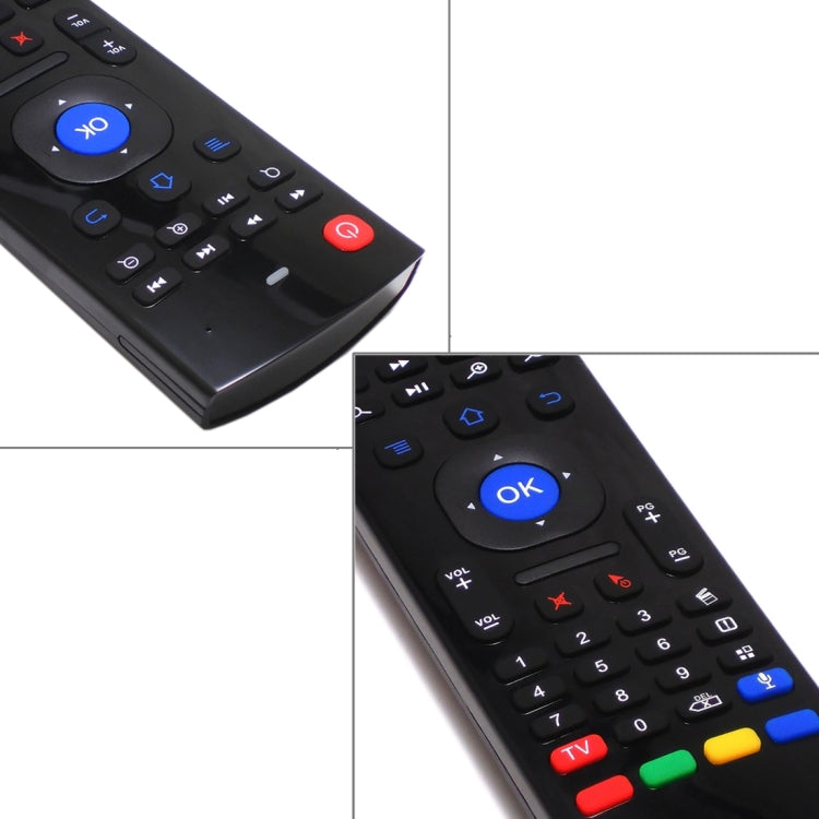 Беспроводная клавиатура с дистанционным управлением MX3-M Air Mouse 2.4G с микрофоном для Android TV Box/мини-ПК