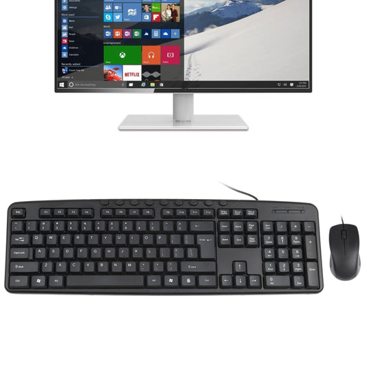 KB-8377 USB vadu tastatūras un peles komplekts