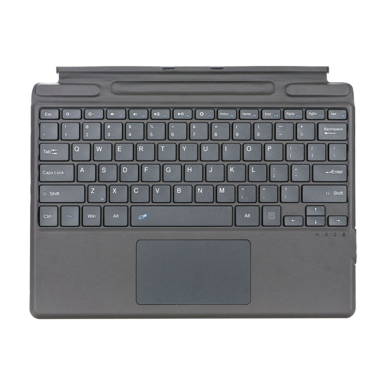 Кожаный чехол-клавиатура Bluetooth для планшета Microsoft Surface Pro 8 / Pro X с гнездом для стилуса